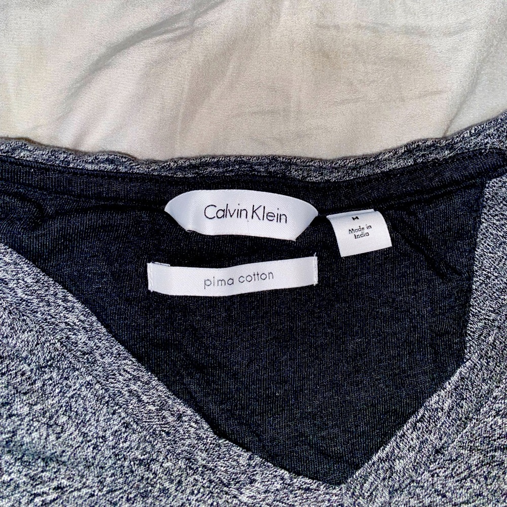 Calvin Klein v neck T-shirt